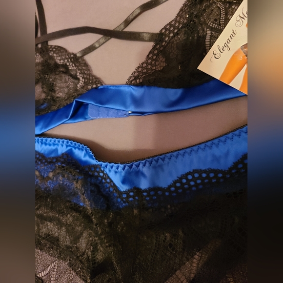 Elegant Moments Intimates & Sleepwear Nwt Elegant Moments Satin And